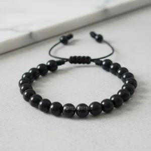 Pulsera de turmalina en hilo